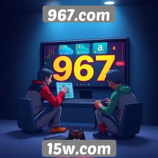 Experiência do usuário no site de jogos 967.com